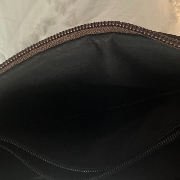 Guei Lutucchi Milano Genuine Leather Clutch Italian Design Crown Logo - Picture 13 of 14